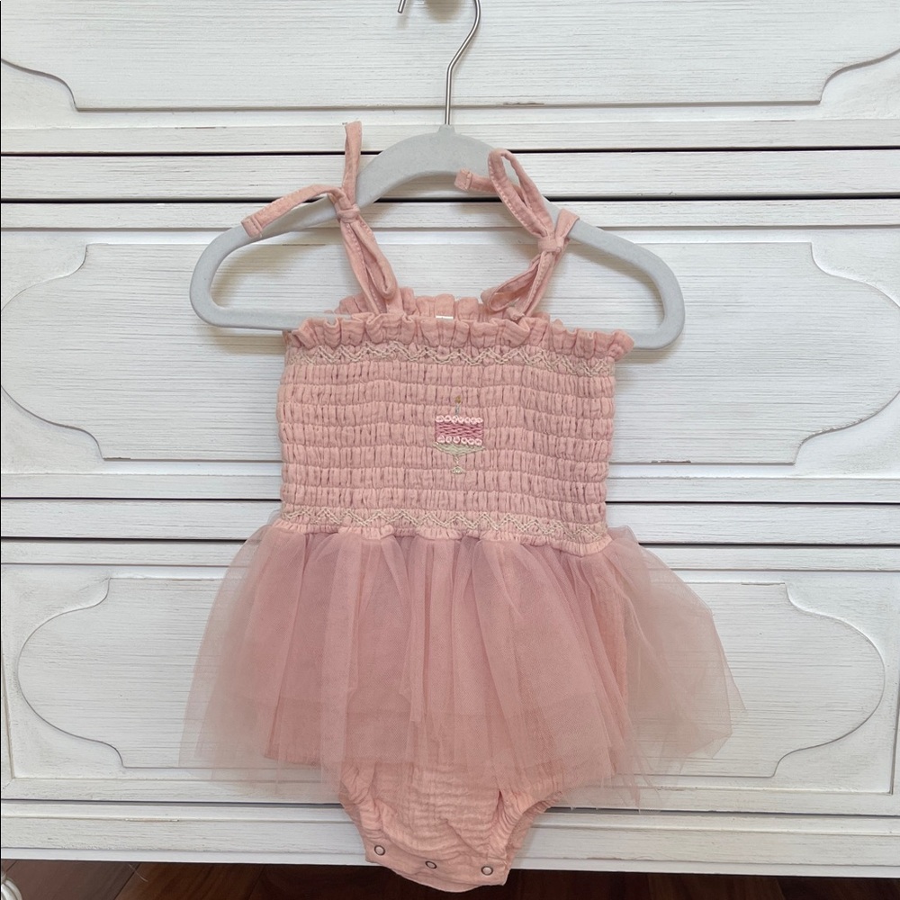 Wild Wawa Tulle birthday Romper